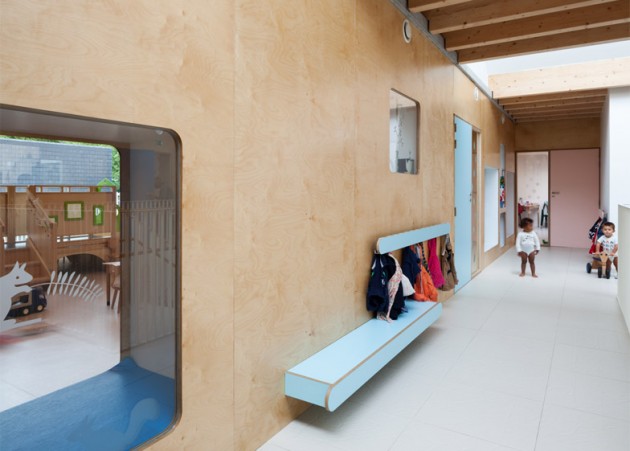 拆除教堂新建幼儿园项目丨比利时丨Zampone Architectuur建筑工作室-11