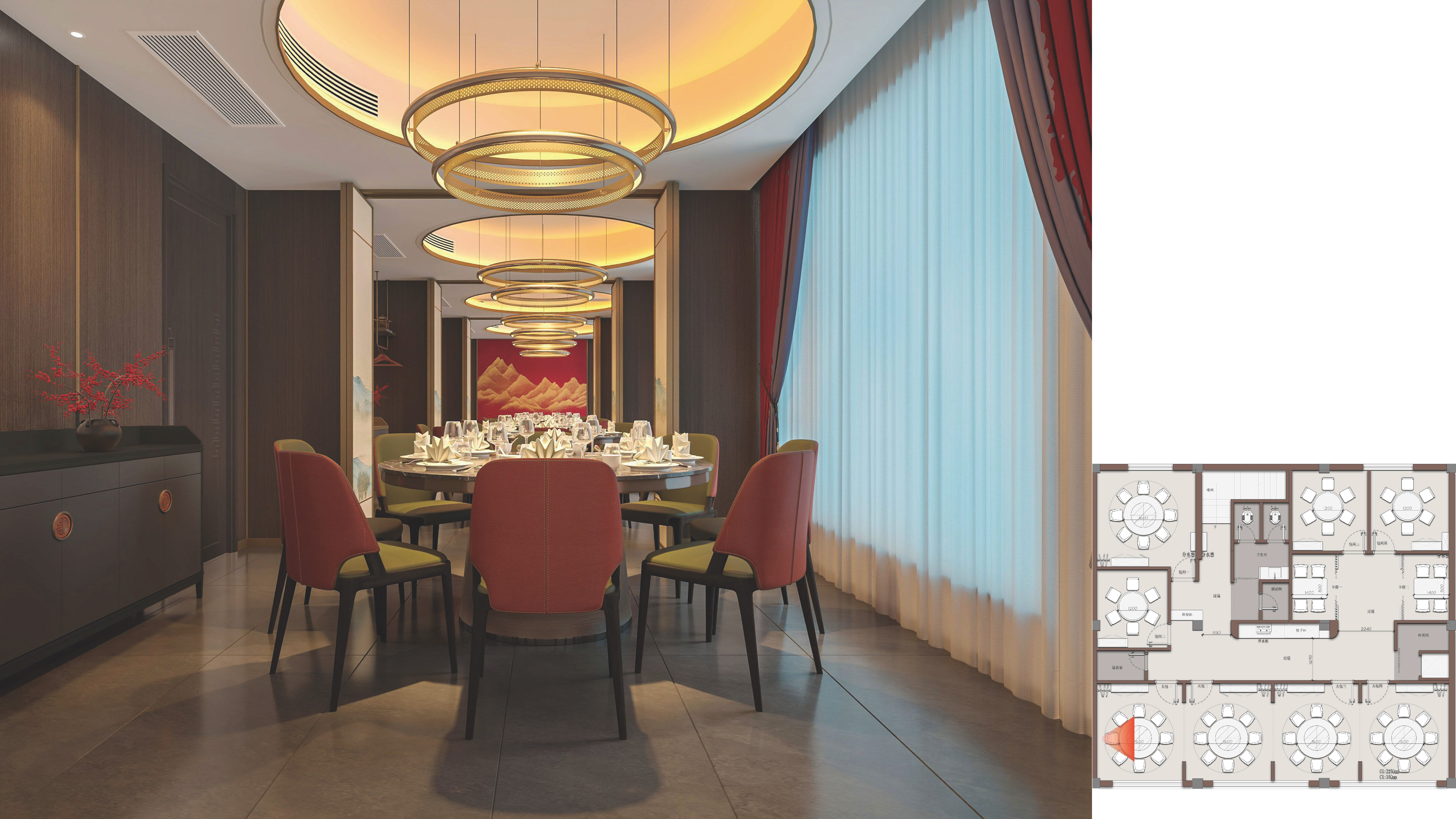 三晋面馆霍州店丨中国临汾丨富厚美学空间设计-19