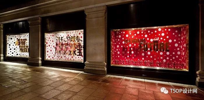 YAYOI KUSAMA设计Louis Vuitton纽约旗舰店橱窗-16