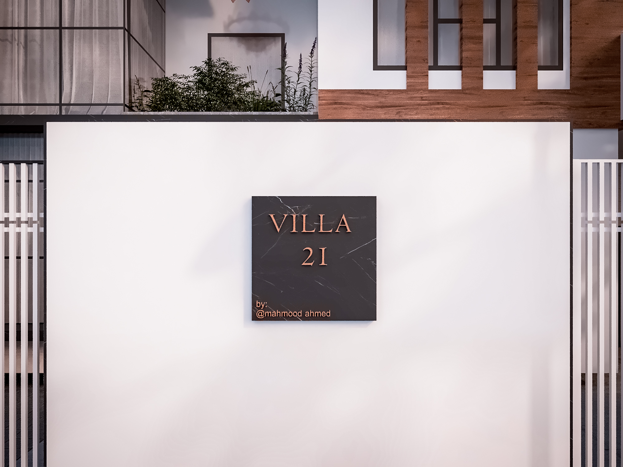 别墅外观设计可视化项目丨埃及丨Mahmood Ahmed-11