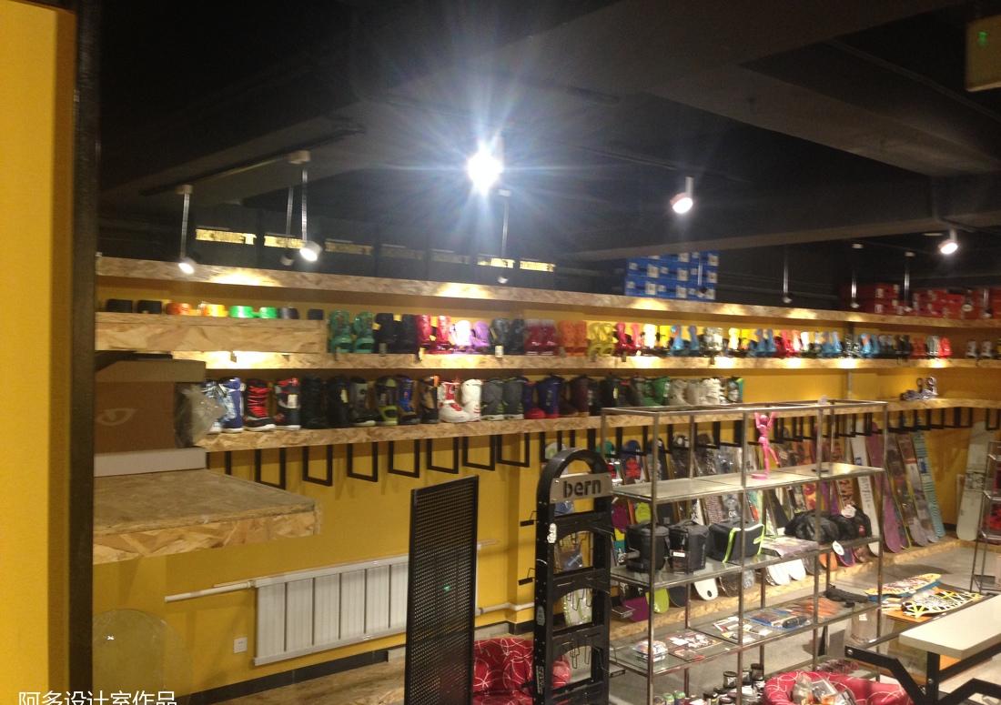雪线单板俱乐部 室内设计-37