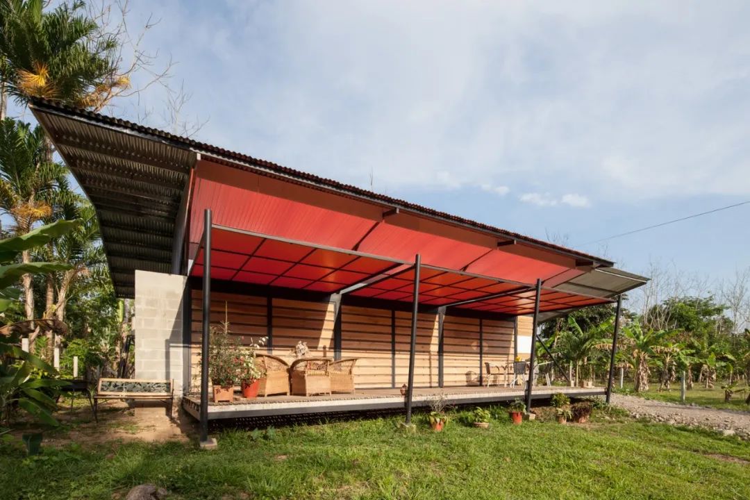 乡间农场 90 平米临建钢构住宅-27