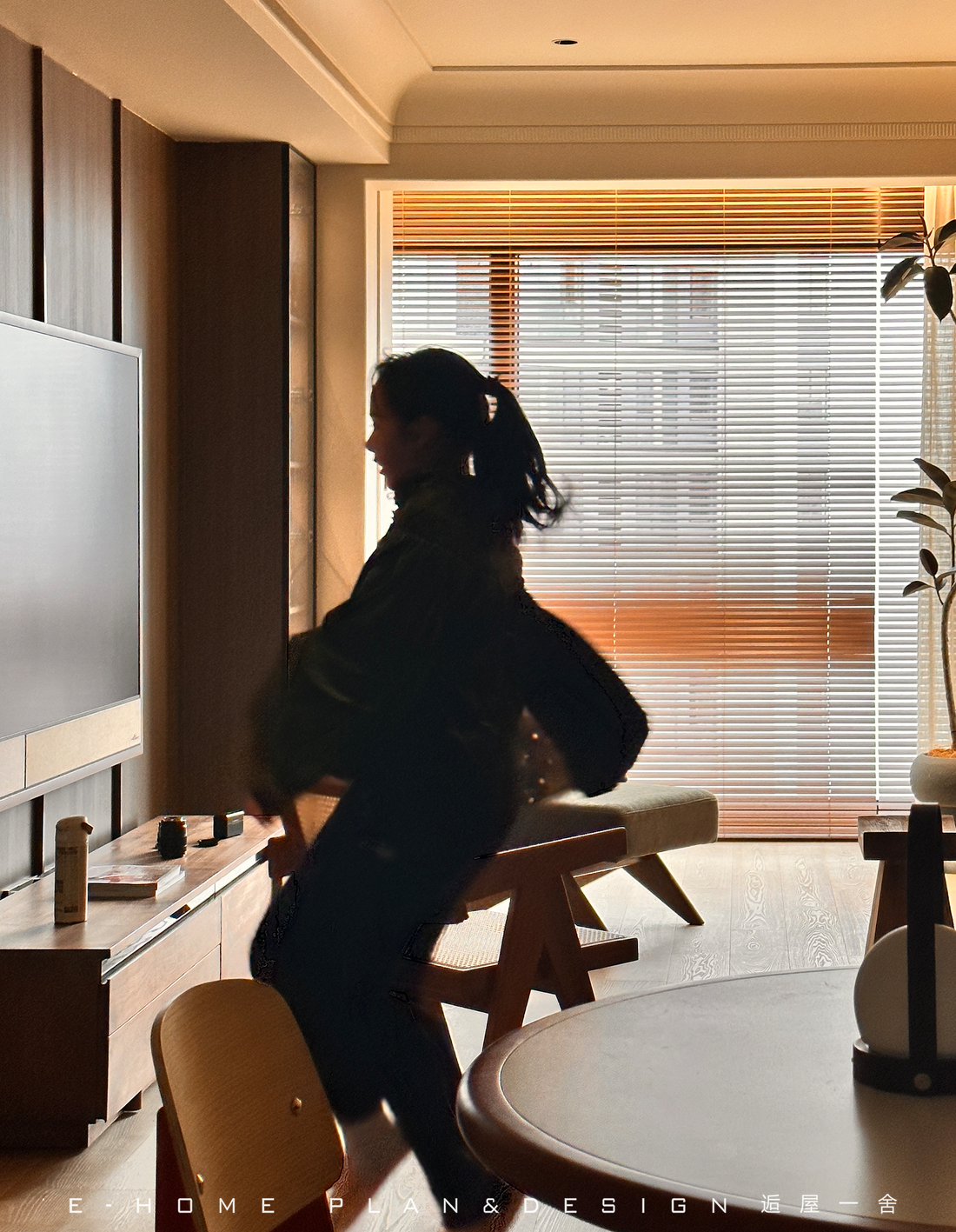 100％还原的家 “曲径通幽”的现代生活-14