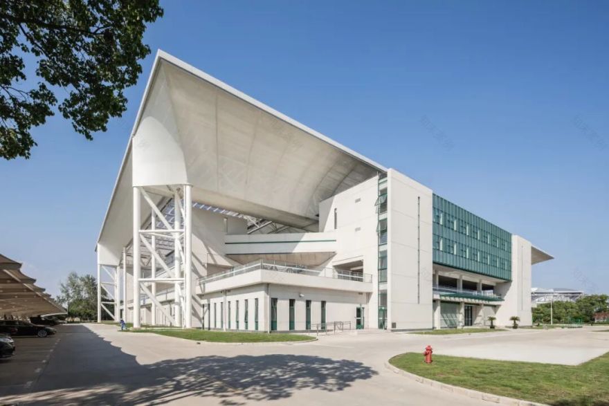 体育空间传承与焕新丨上海院原创设计旗忠网球中心改扩建项目顺利竣工验收-100