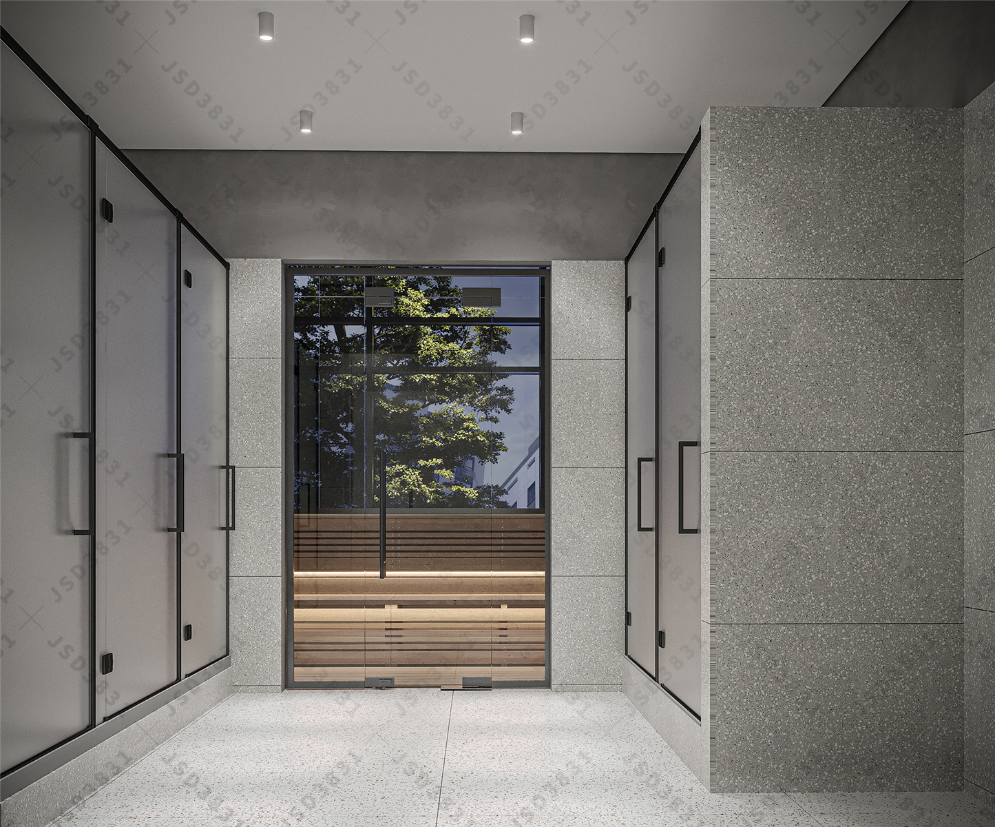 健身房会所设计,健身房空间,健身房品牌设计-6