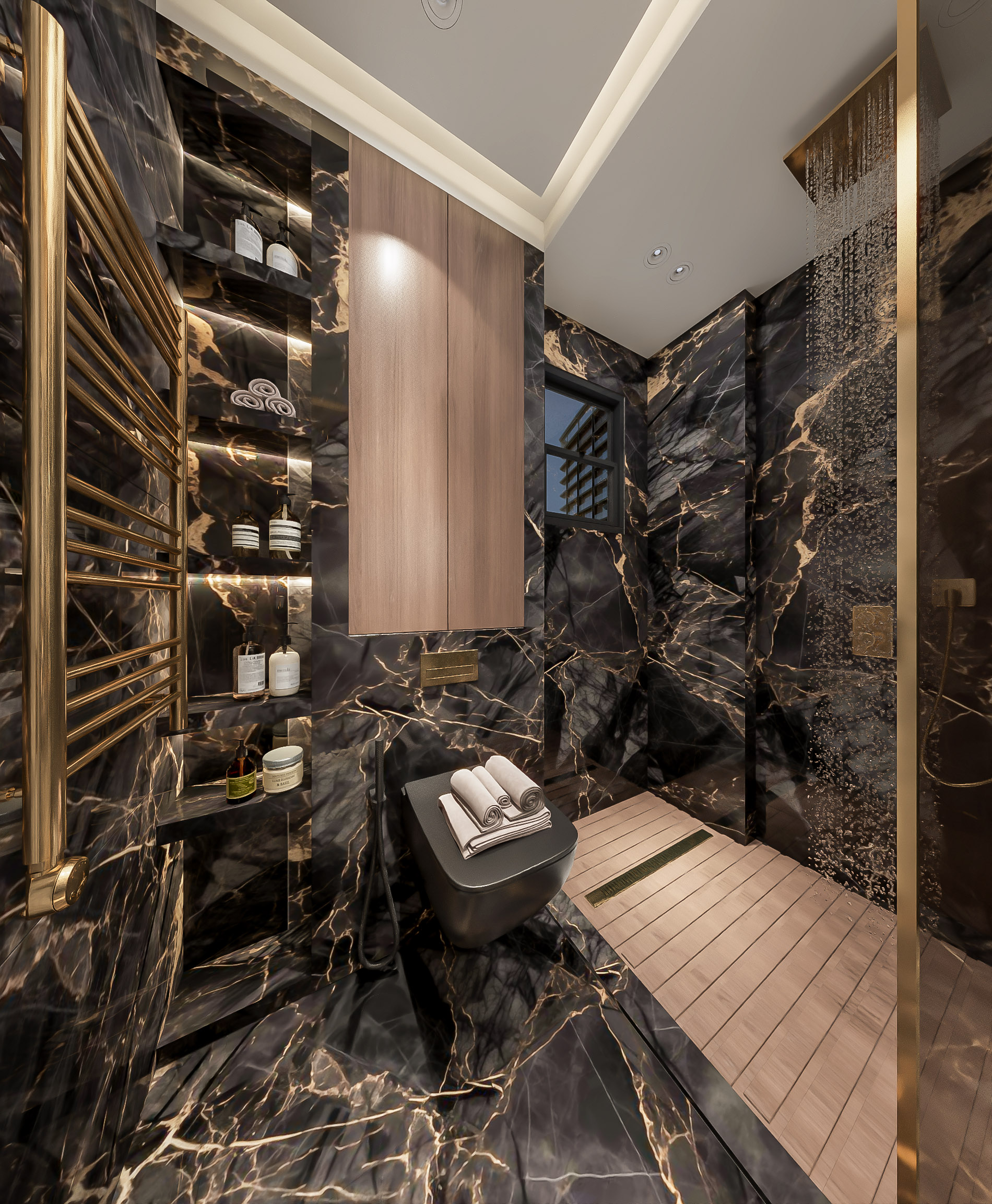 优雅带私人浴室的主卧设计丨S90 architect-20