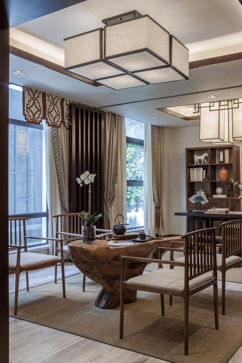 黔人情韵 —— 多彩贵州城中式别墅样板  世阆设计-33