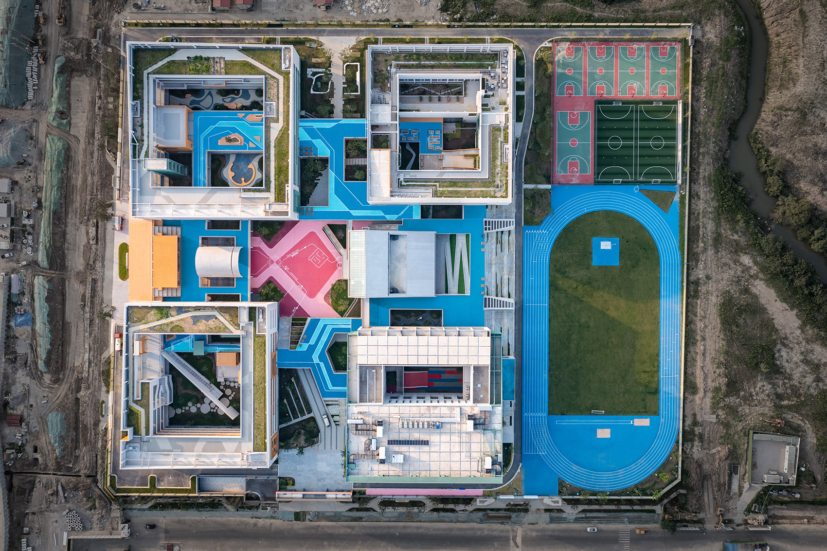 无锡市洛社第二中心小学丨中国无锡丨c+d设计中心-19