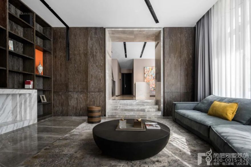 高级灰调打造 550㎡私宅丨中国杭州丨尚层别墅装饰-20