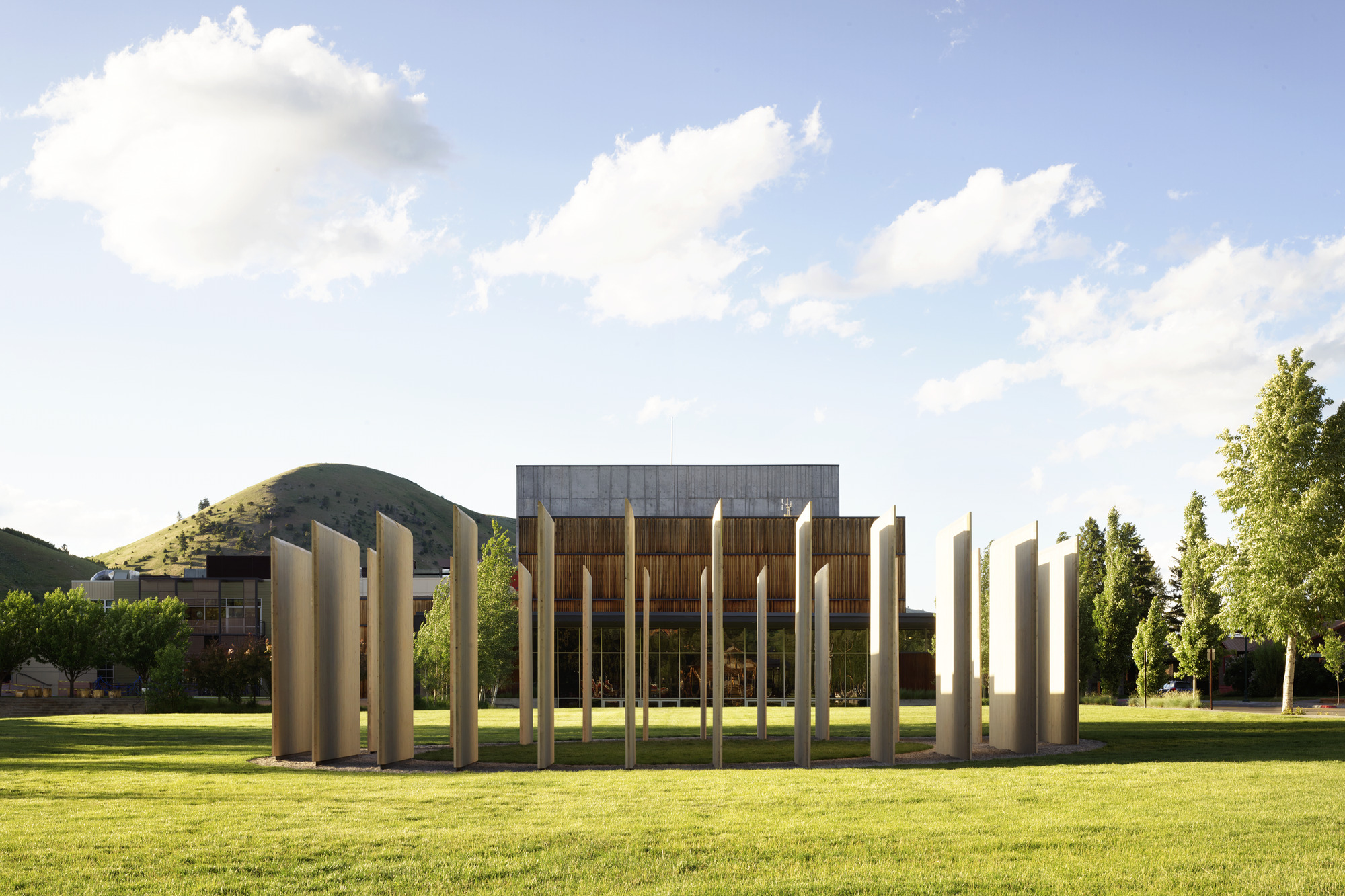 城镇围封设施安装丨美国蒙大拿丨CLB Architects-18