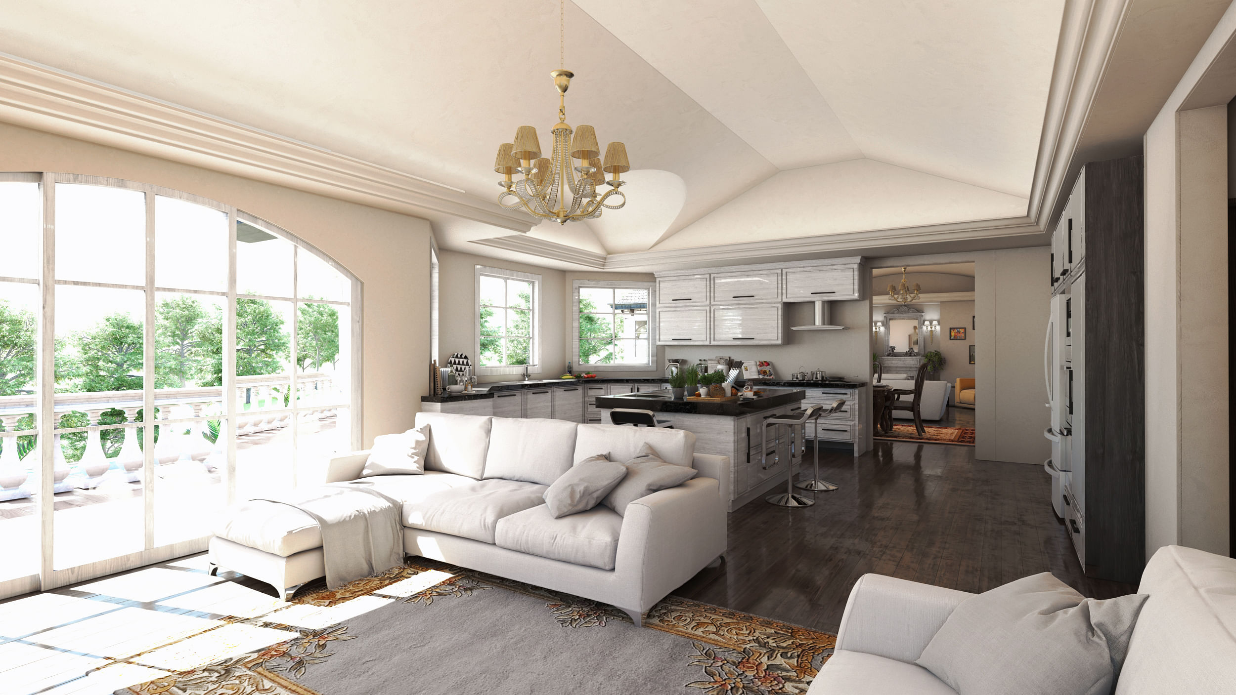 新独栋家庭住宅（为Mostaan夫妇建造）丨美国加利福尼亚丨Behrooz Nemati-15