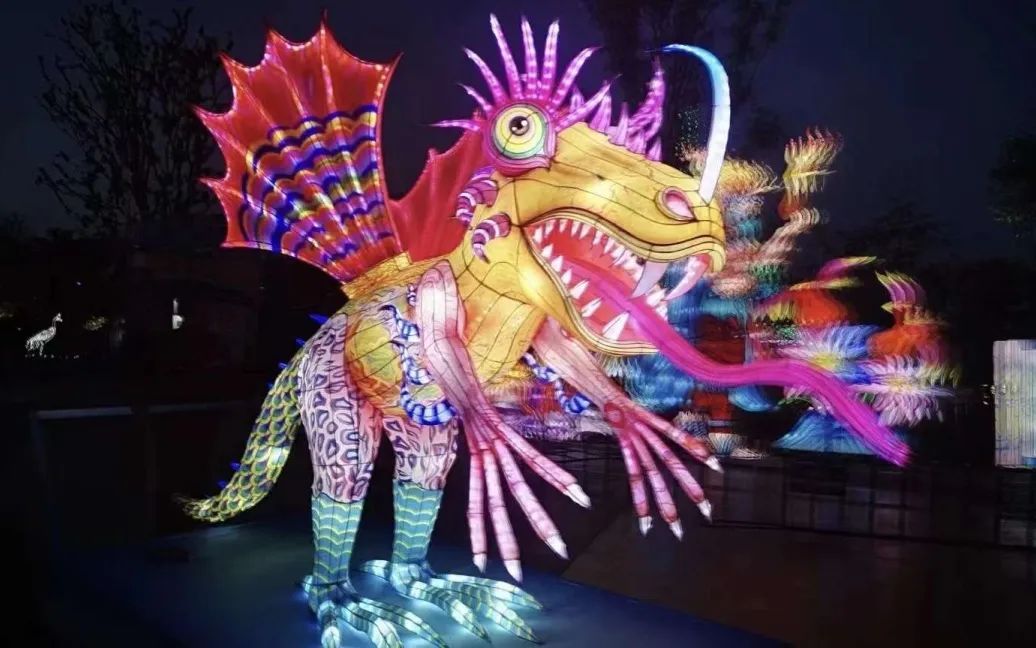 210000m²襄阳夜游新地标！一秒穿越山海经-55