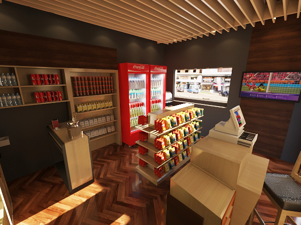 BAR CAFE DESIGN 3D-2