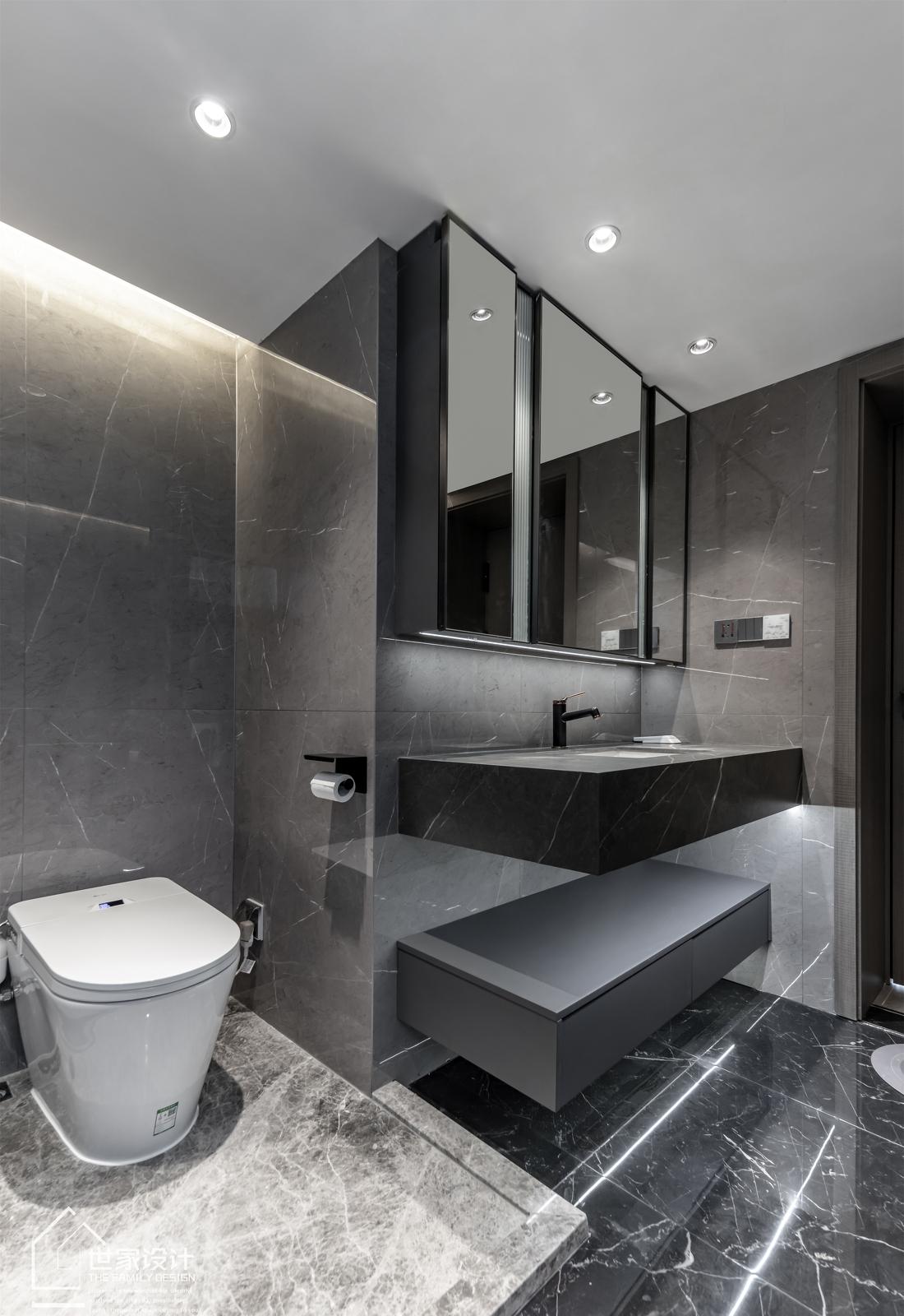 现代黑白灰空间-107