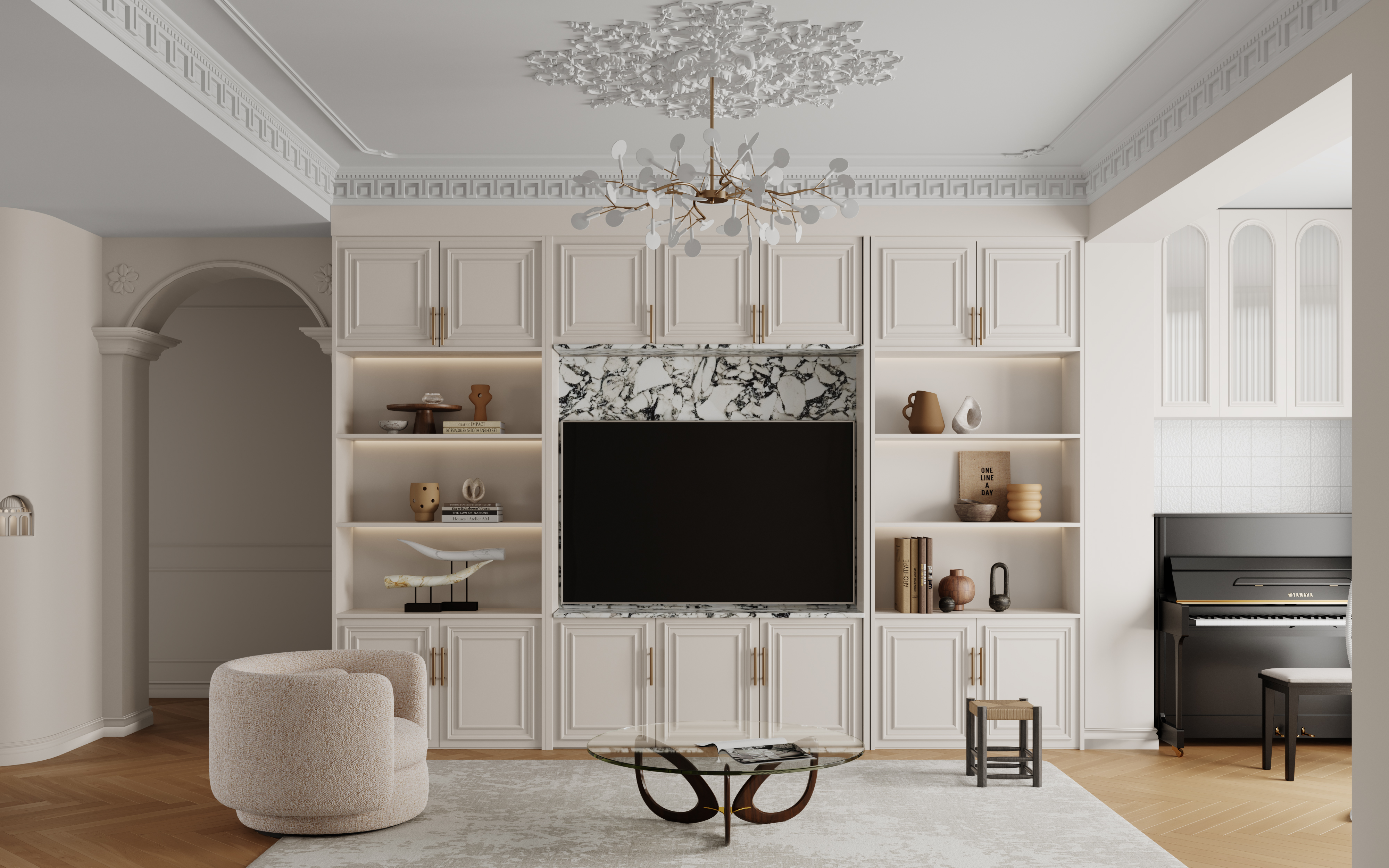 当家乡入冬的时候，列车到站以后。-4