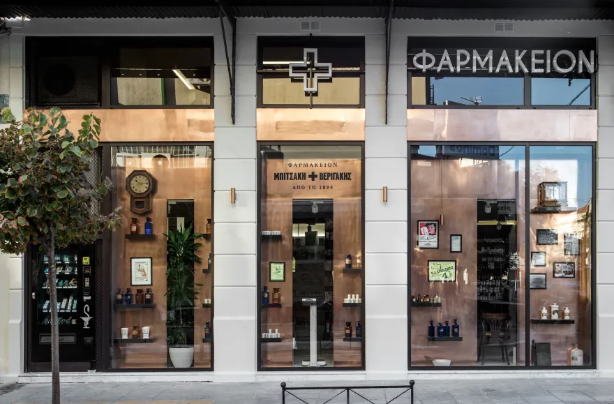 BEQUEST 药店设计丨希腊干尼亚丨Kipseli Architects-29