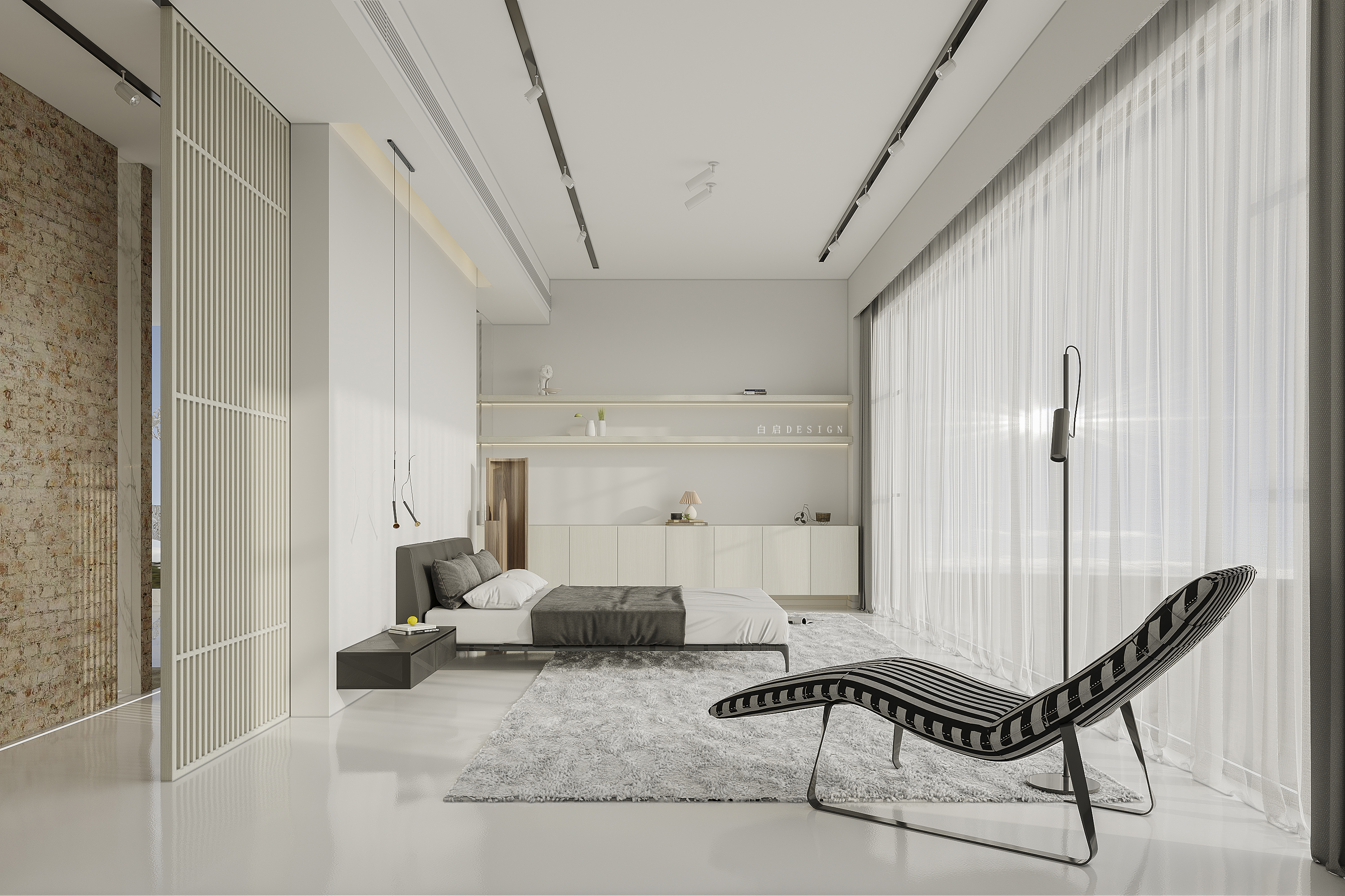 纯白幻想 · 现代极简舒适空间-19