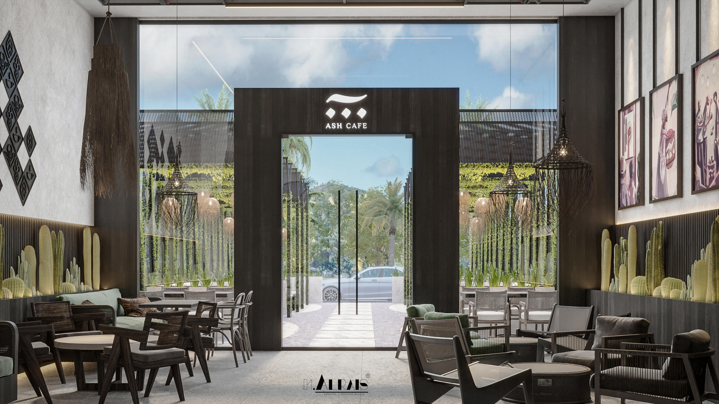 灰咖啡馆丨Mohamed Alrais-13