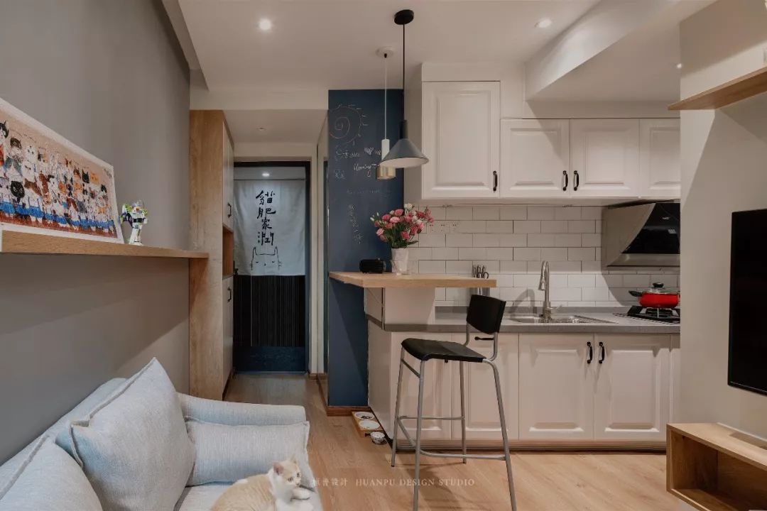 33㎡北欧猫宅,小空间大温馨-44