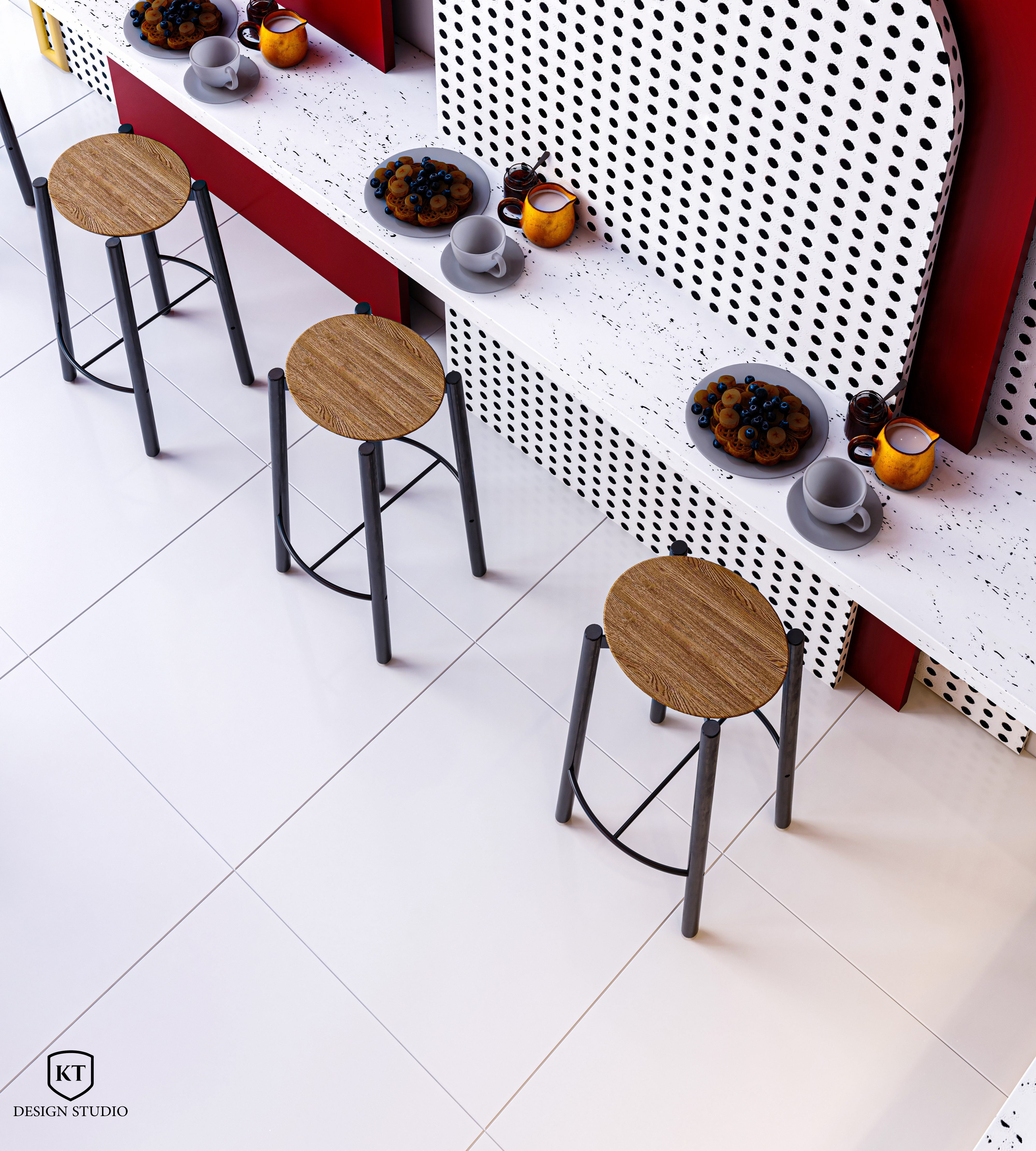 Pizza Restaurant设计丨KT_DESIGN STUDIO-20