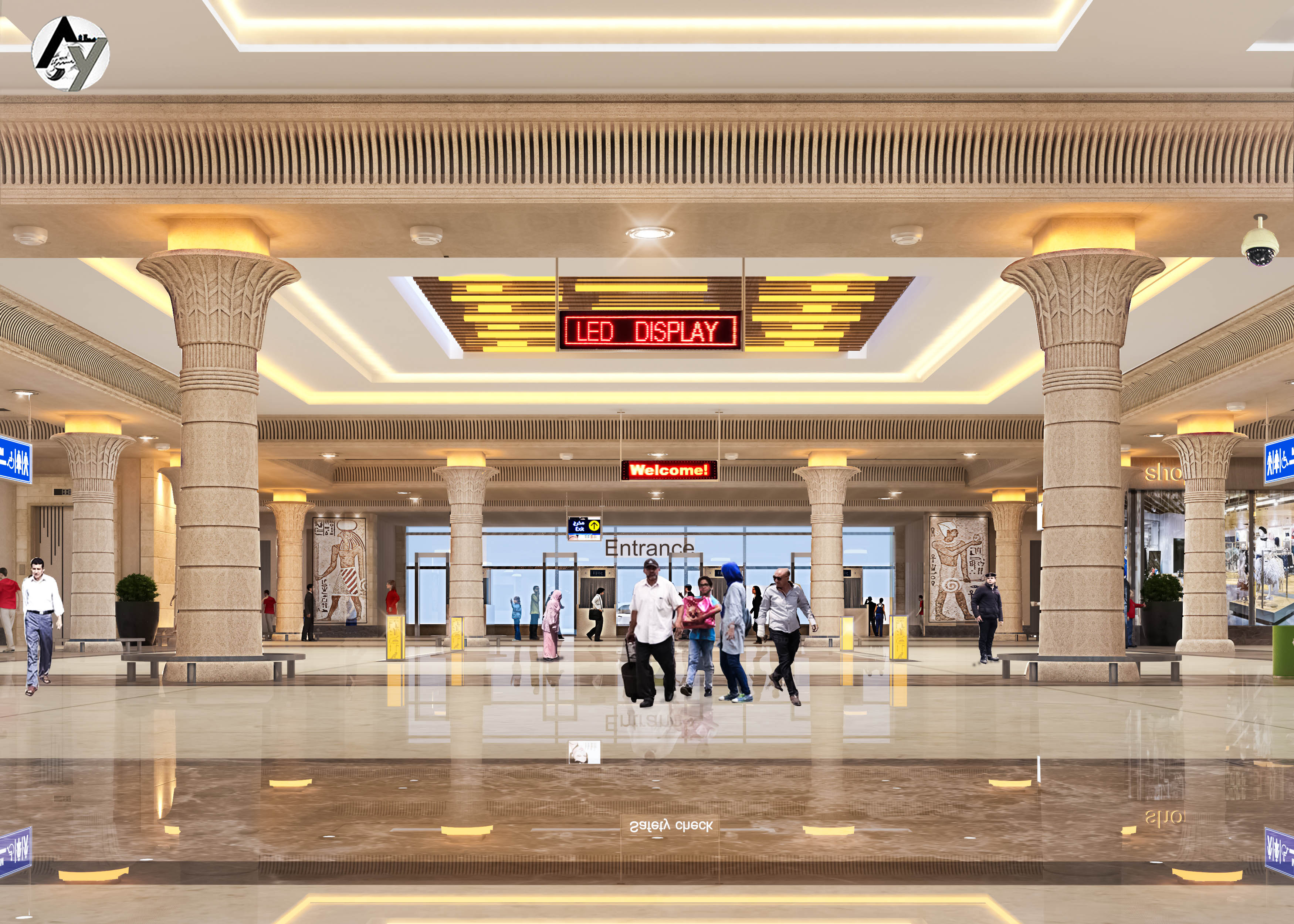 Bashtil 火车站购物中心丨埃及丨Diaconsult 办公室-43