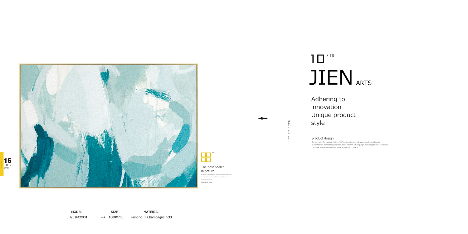 集恒手工抽象油画，家居、别墅、酒店软装新选择-9