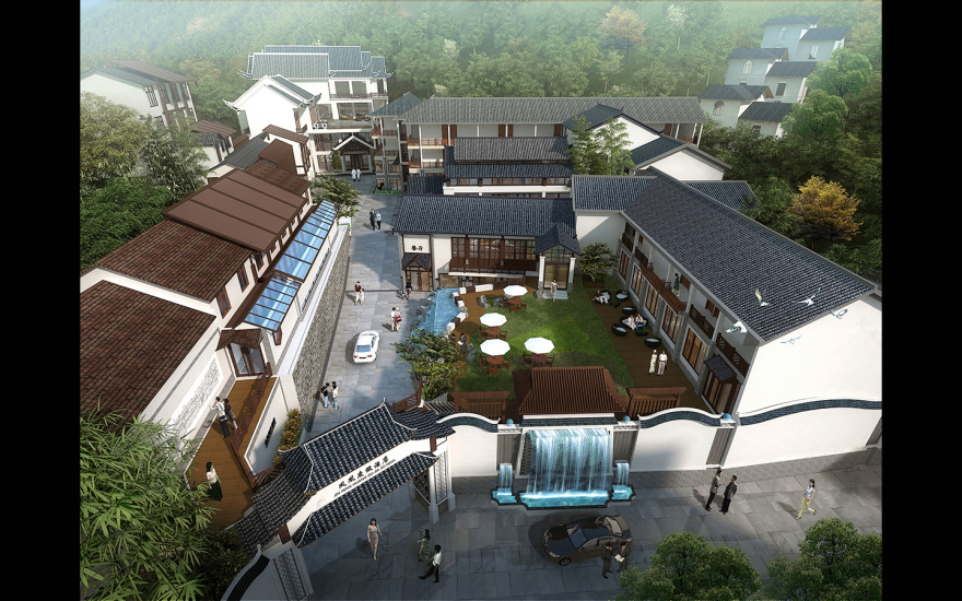 【国风酒店设计】凤凰酒店设计-8