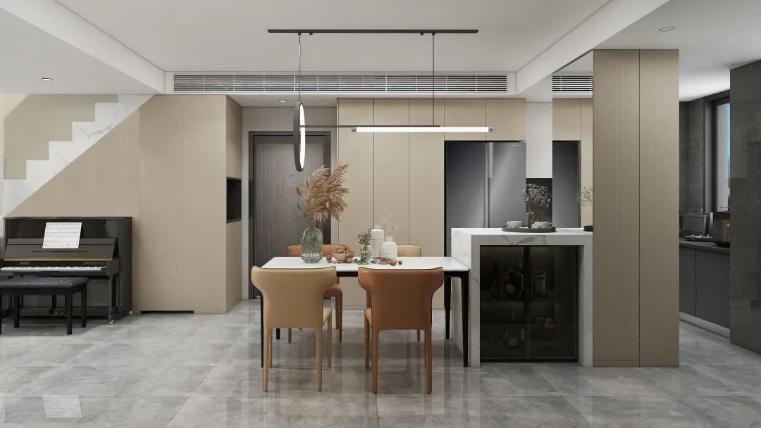 现代轻奢复式整家设计-33