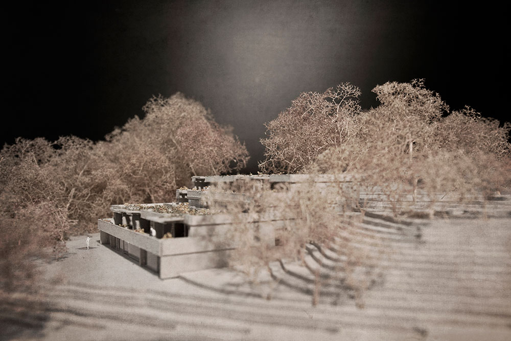 露台住宅；带露台的房屋（注：在不同语境下，Terrassenhaus可能更倾向于一种特定的住宅形式，如连排别墅，在德语中Reihenhaus更常见指连排别墅，但Terrassenhaus在有些语境也可表达这种带有露台的连排式住宅概念，这里基于狭义最直白的表述为露台住宅 ）  丨Think Architecture-4