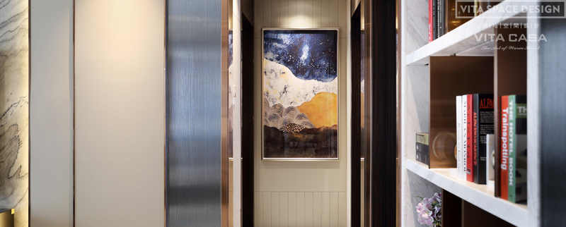 深圳宝安壹方玖誉178平私宅，现代轻奢风演绎精致生活-37