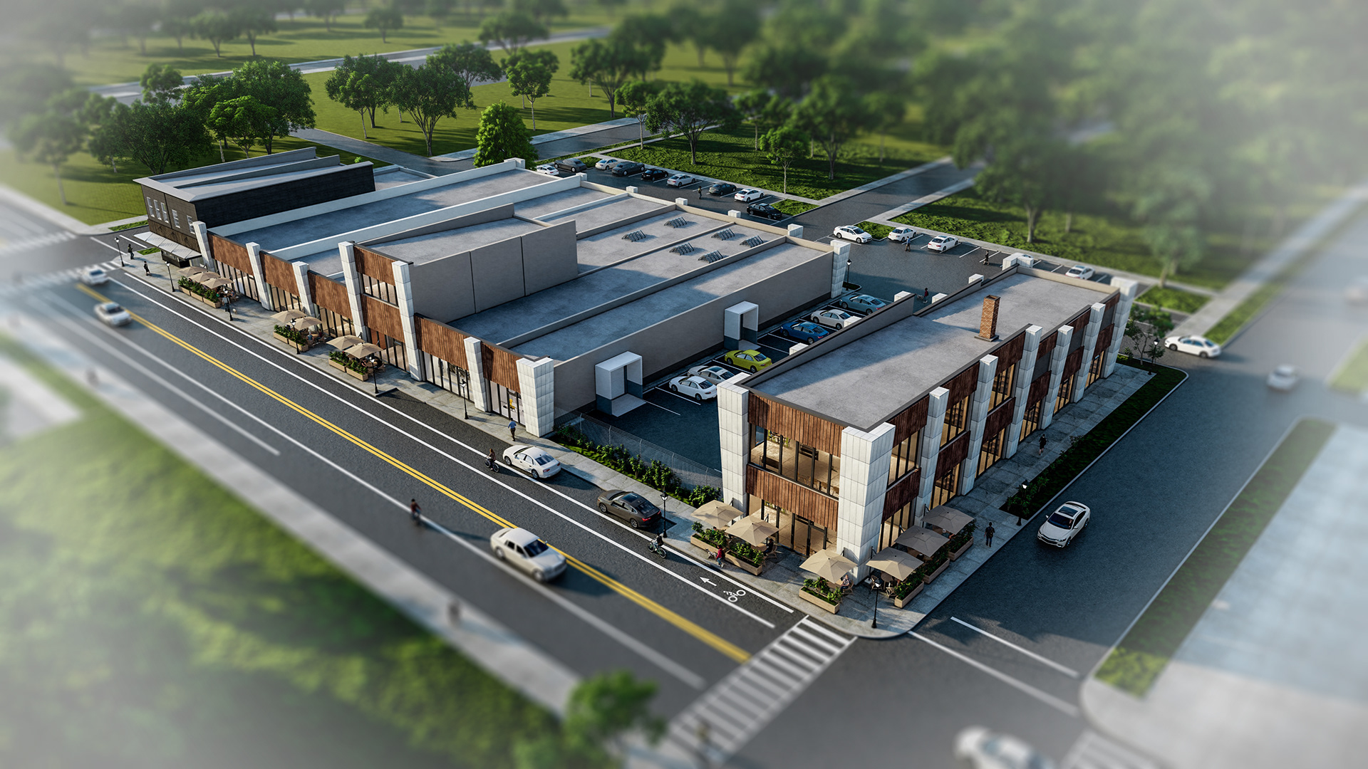 商业建筑翻新丨美国底特律-6