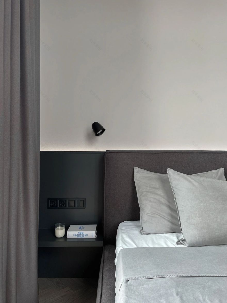 红绿撞色两室一厅丨Oleksandra Teslia-35