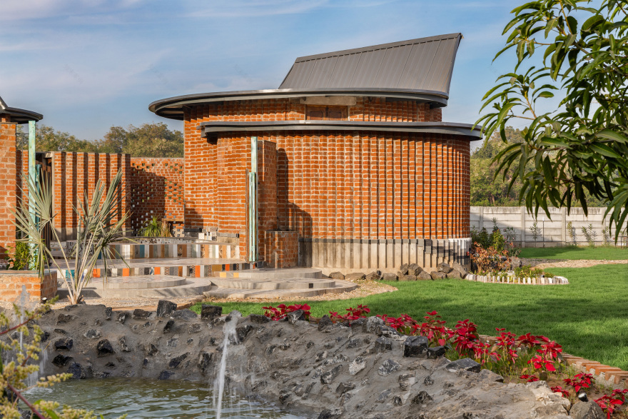 自给自足的农舍丨印度丨Manoj Patel Design Studio-30