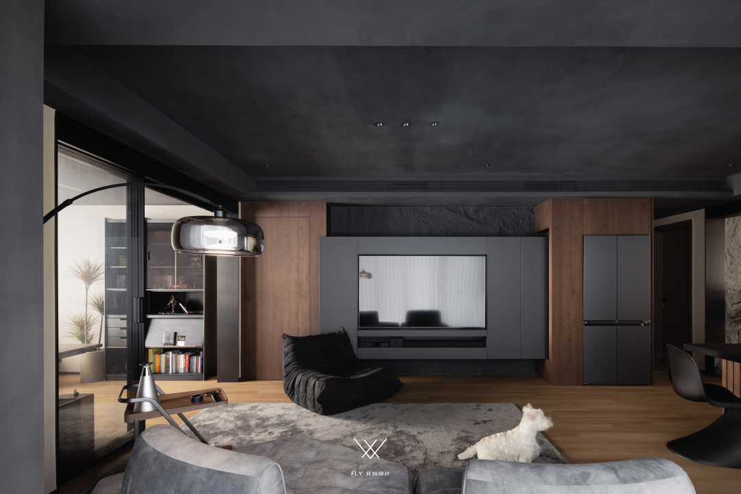 极简黑境·属于他们的暗调温柔丨中国杭州丨菲拉设计-4