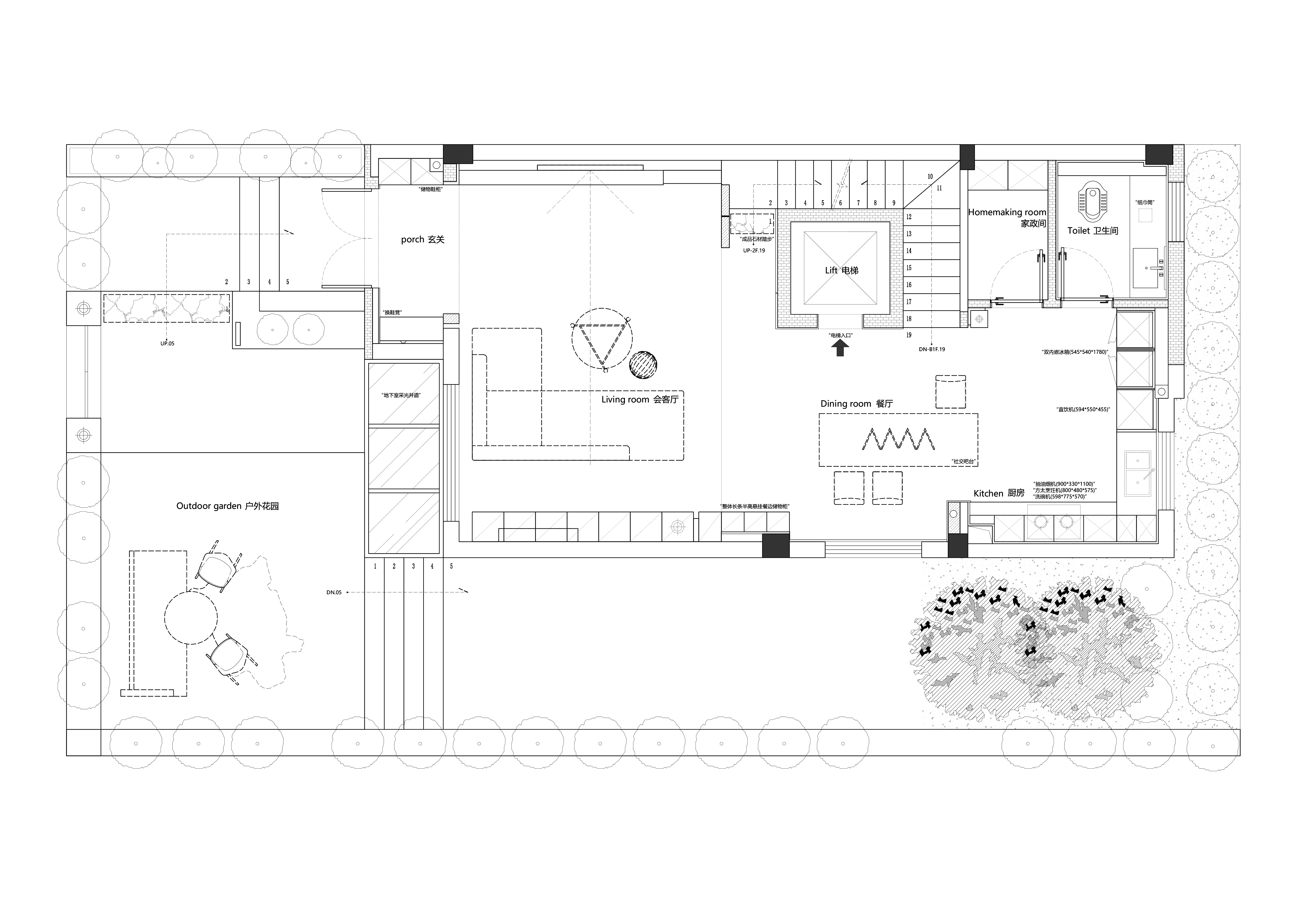 居住空间全案设计丨中国萍乡丨杭州民舍制作空间设计工作室-7
