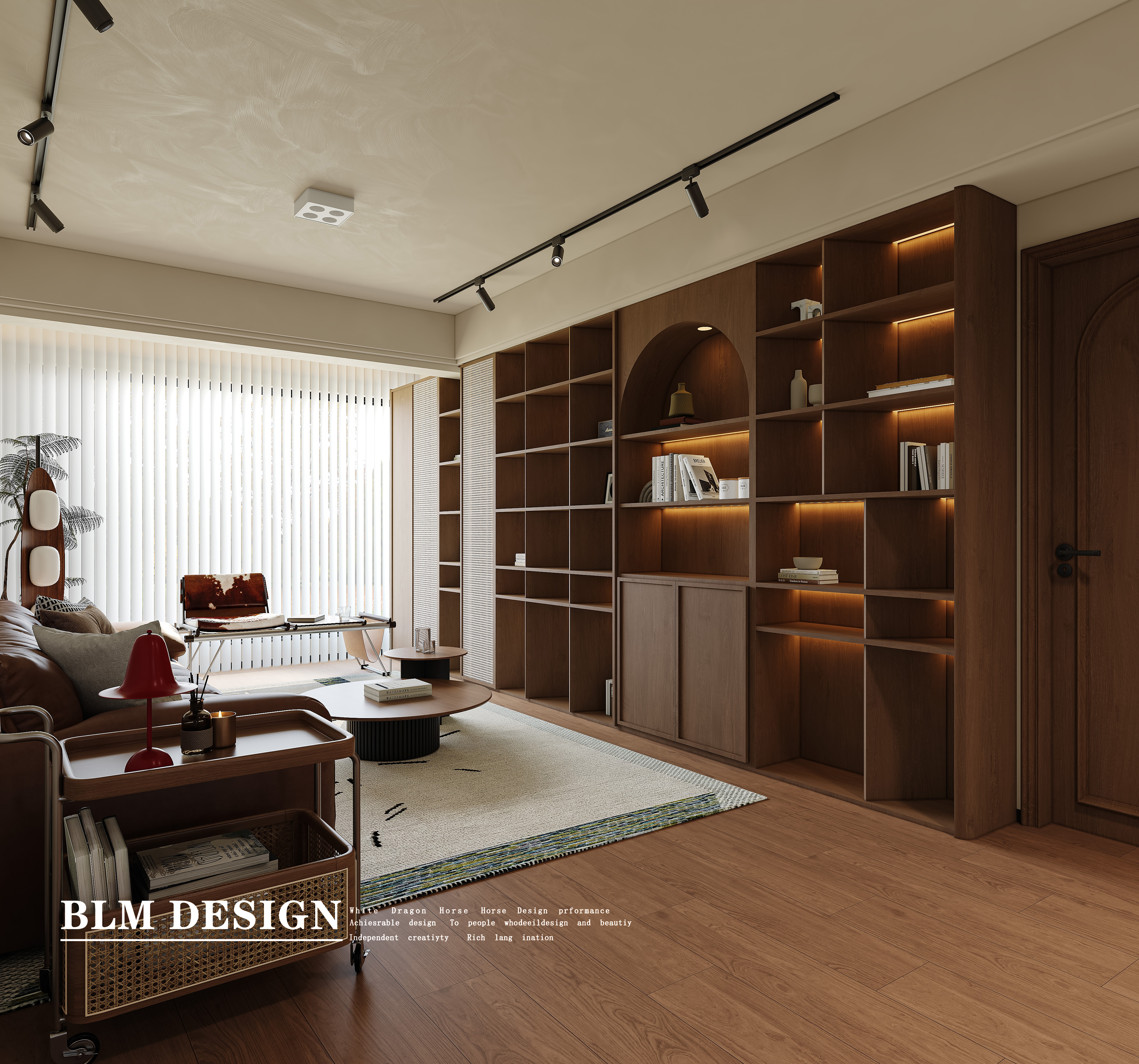 中古风格装修案例-3