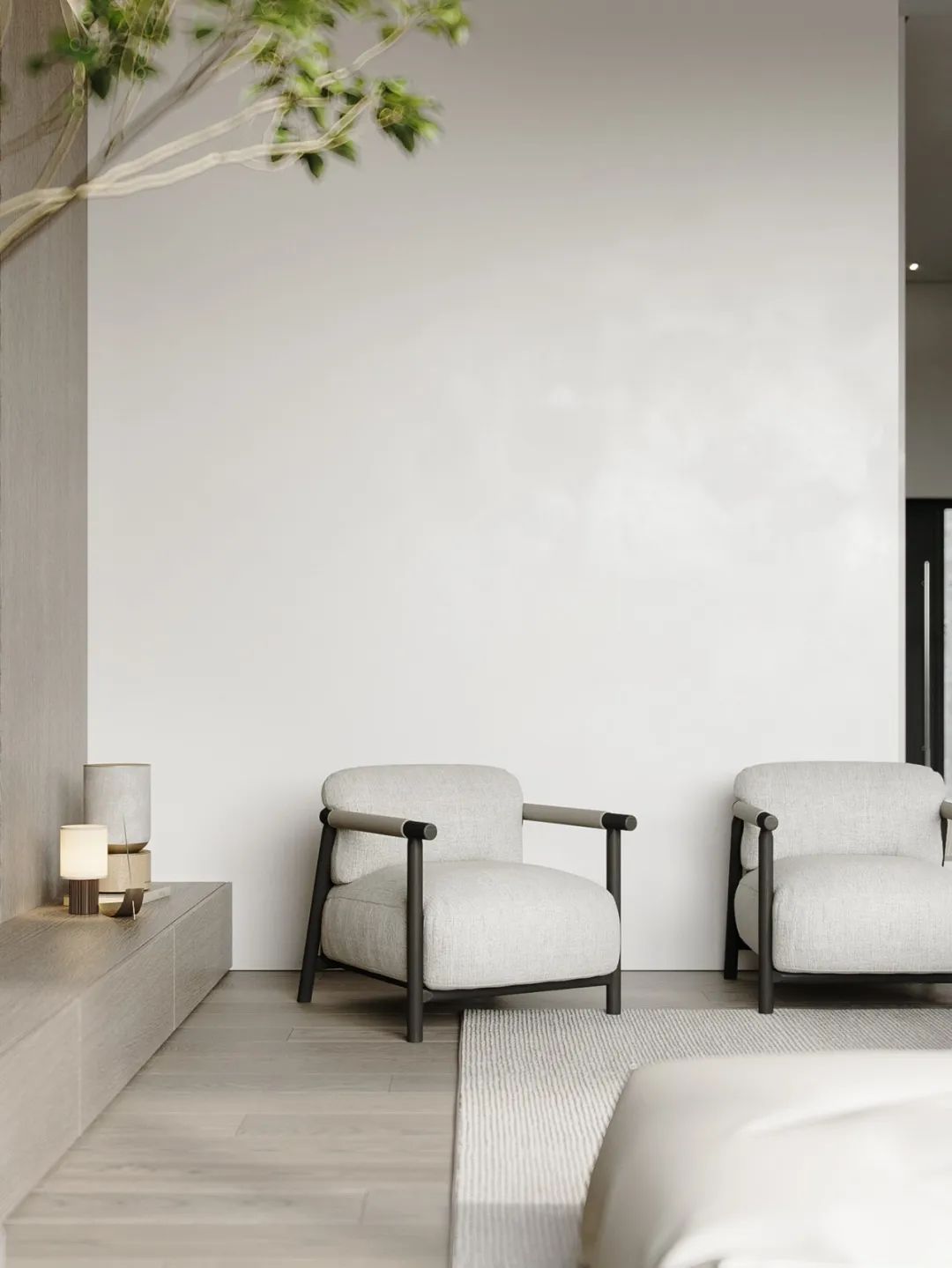 现代简约乡村风的居住空间-33