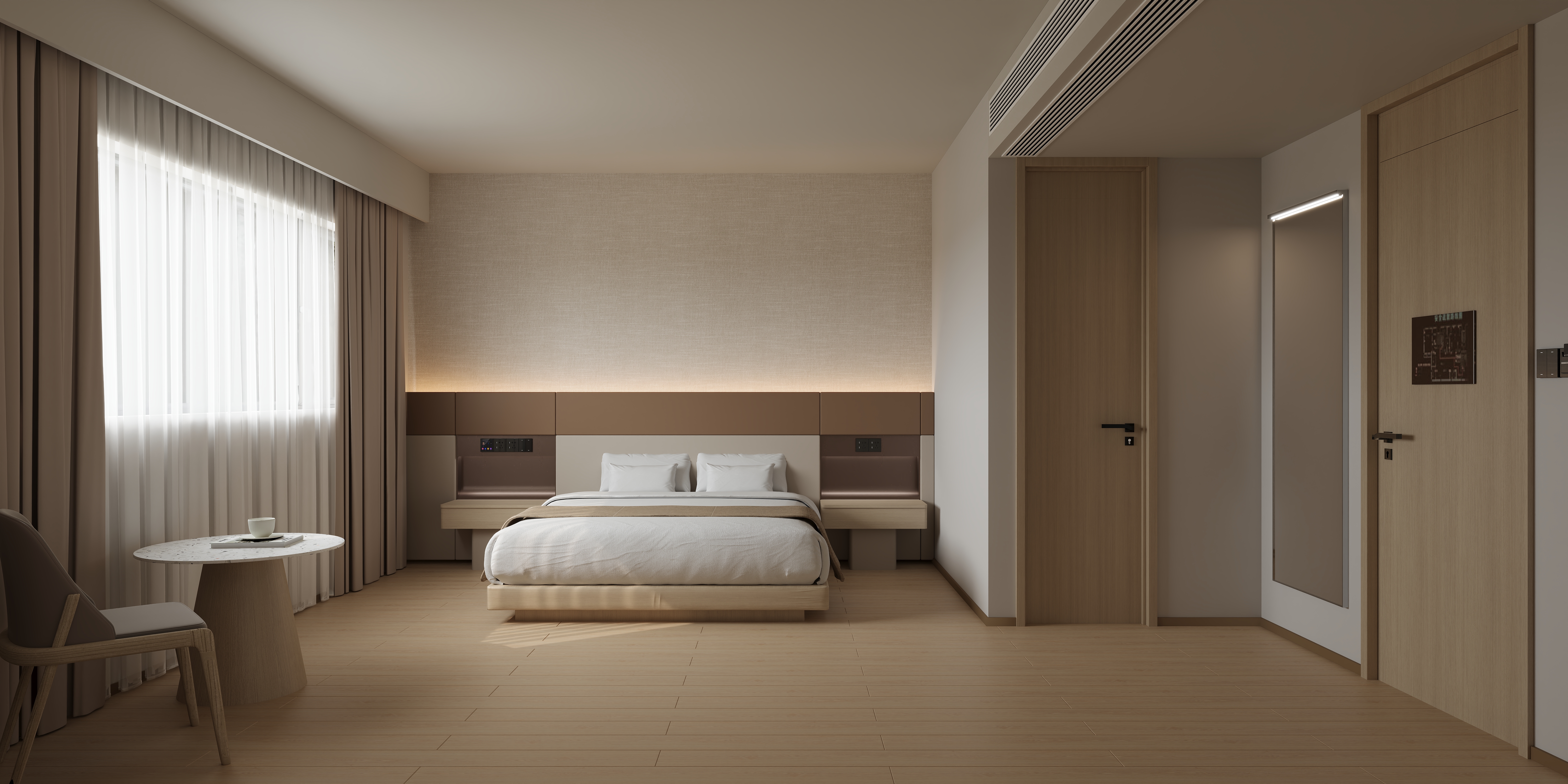 酒店  白龙马效果图设计制作-3