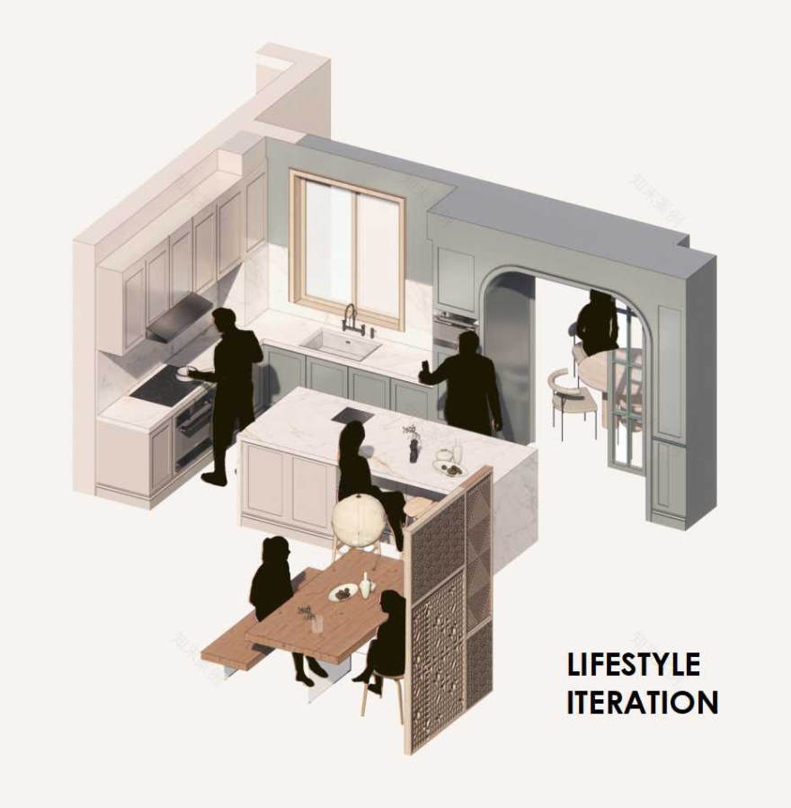 法式复古清新浪漫舒适自然风住宅设计丨中国上海丨上海示觉室内设计事务所-7