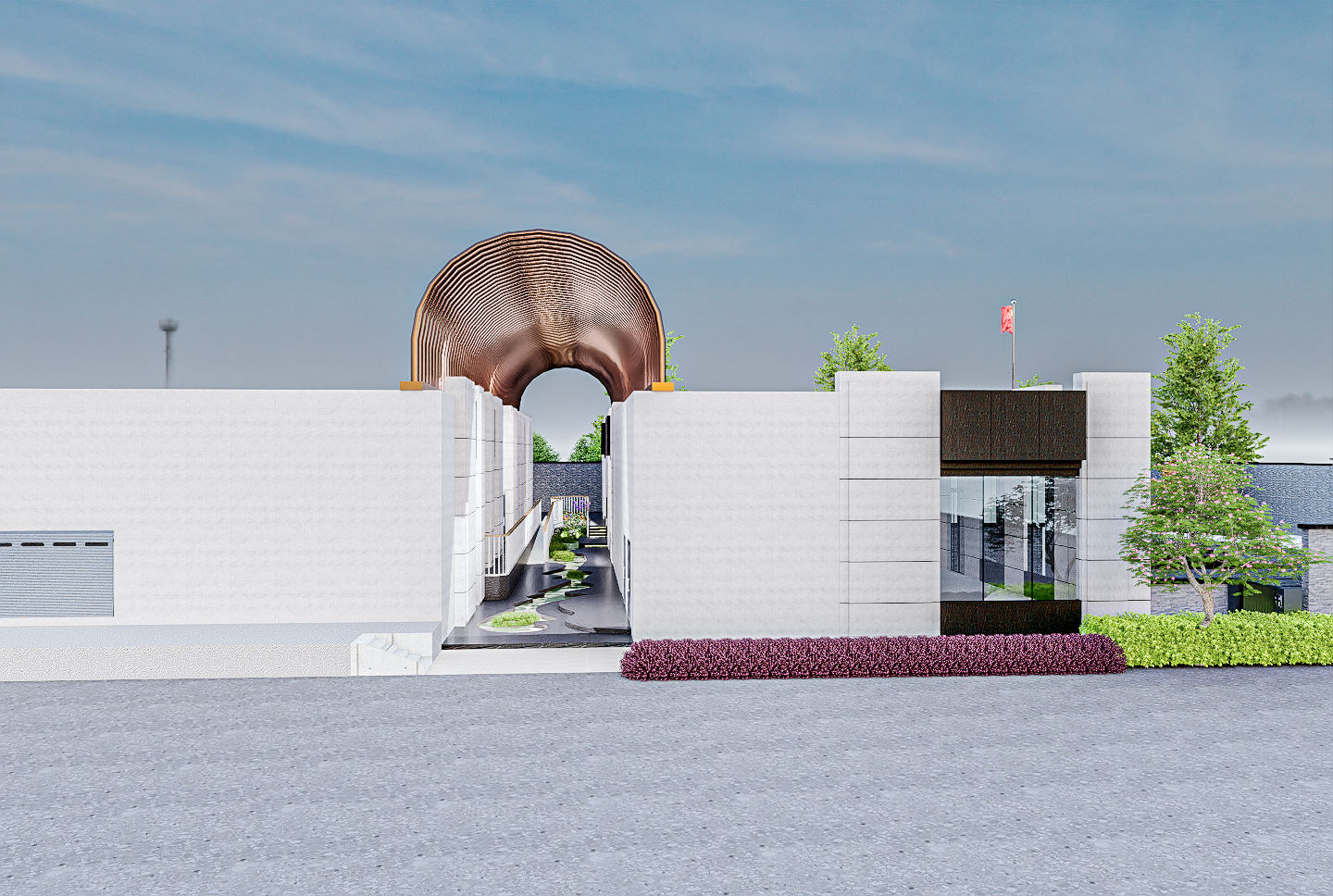 当阳厂房景观规划设计丨中国湖北-9