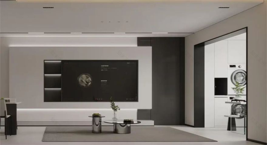 东海湾门第现代简约风装修丨中国泉州丨华浔品味装饰福建总部-16