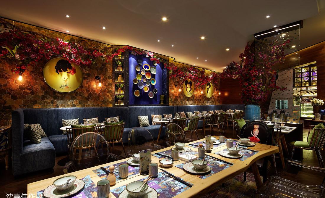 沈嘉伟设计作品—澜悦东南亚料理餐厅-6