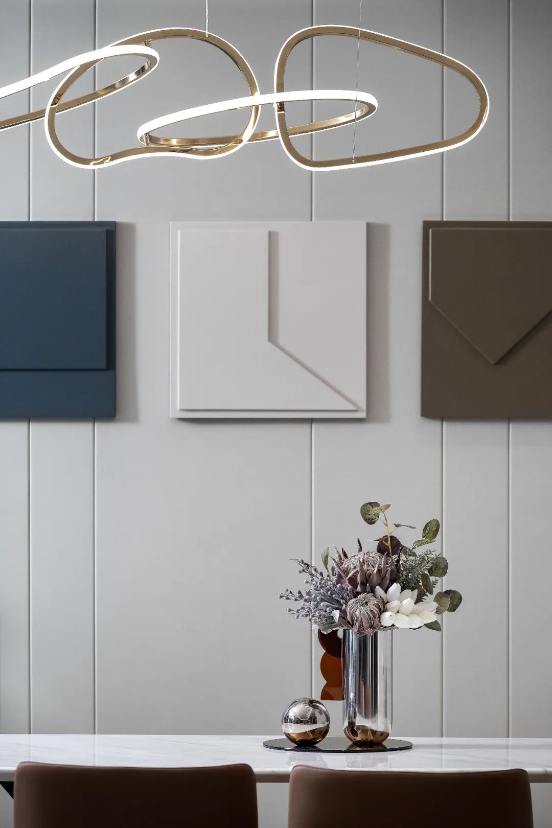 繁市宜居港湾，139㎡+146㎡现代精致住宅设计-9