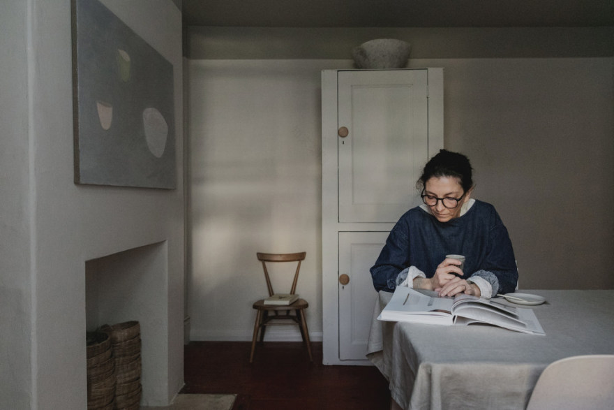 色彩之居 | 现代空间与 Farrow&Ball 的剑桥艺术家生活-11