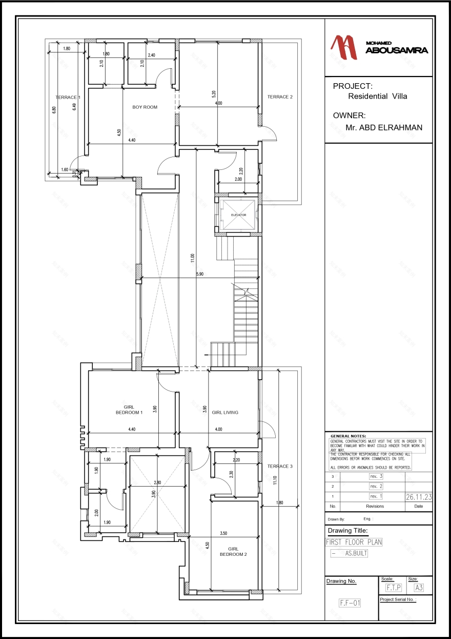 Private villa in ksa , First Floor-1