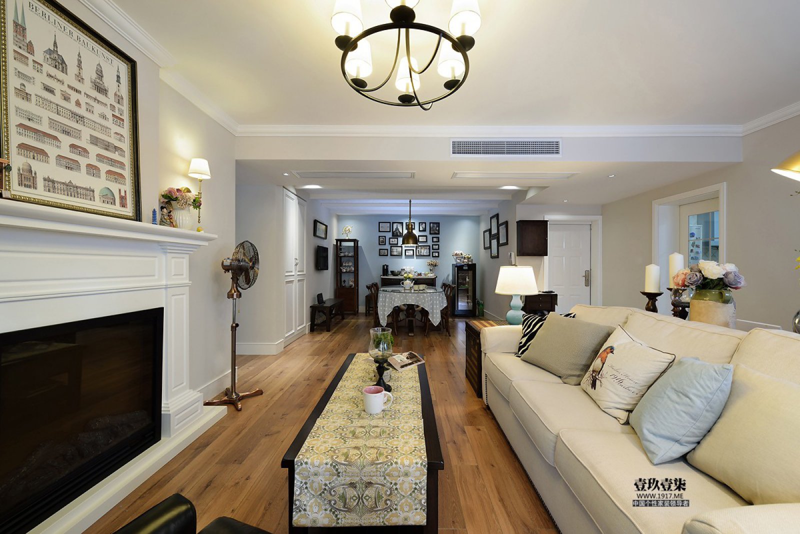 140㎡美式住宅设计-7