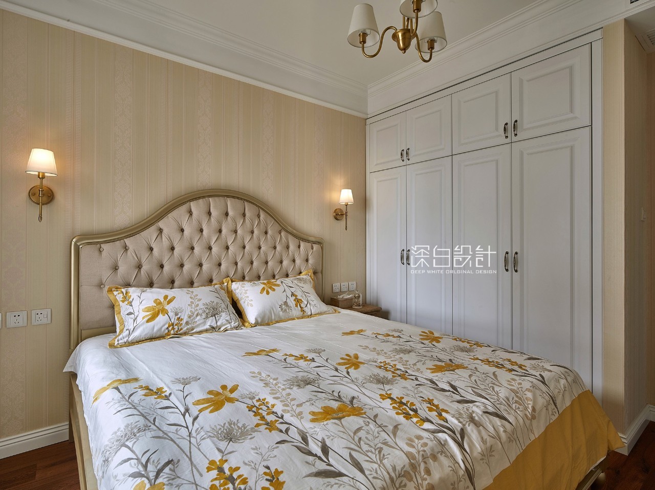 天津 90 平米美式休闲家居设计，浪漫雅致的中西合璧-21