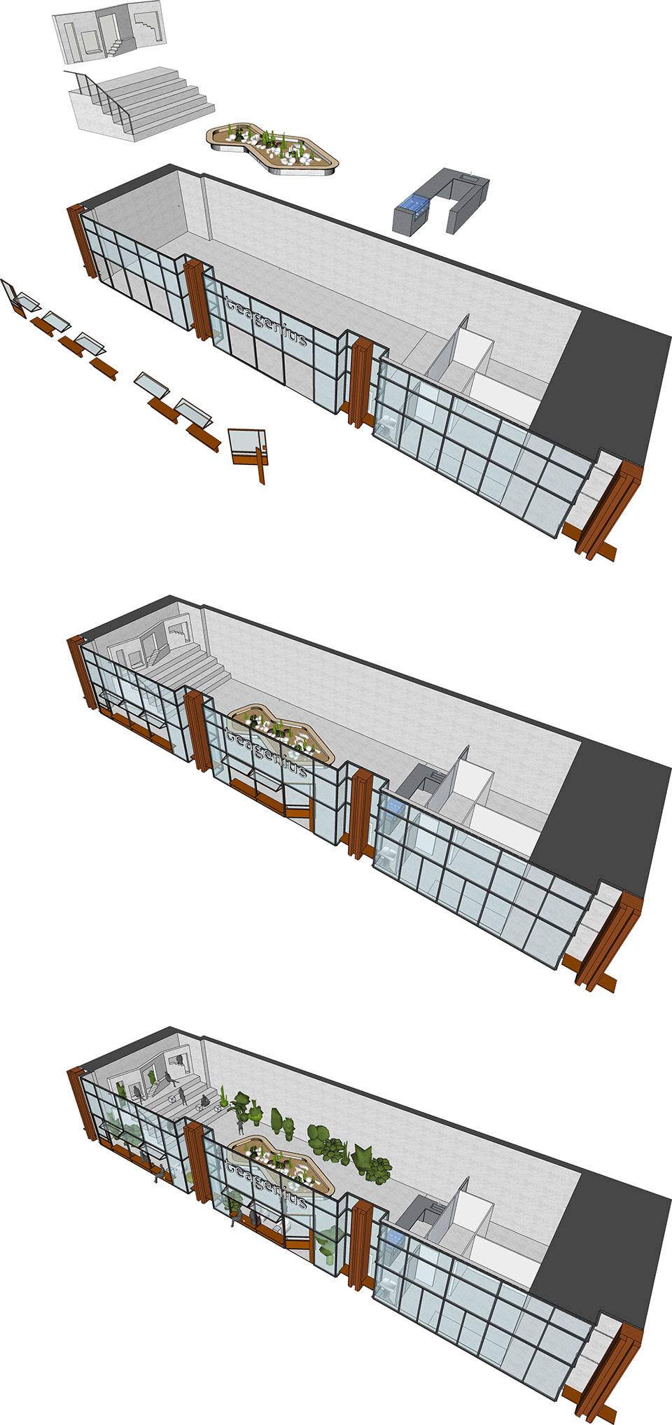 Teagenius新茶饮杭钢遗址公园店丨中国杭州丨微筑设计工作室（Microcosm_Arc Studio）-37