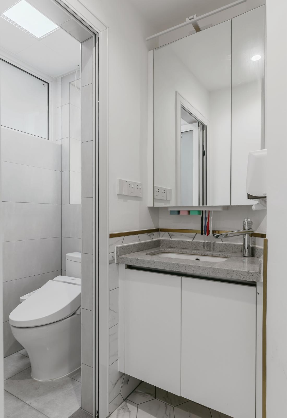 清新日式原木平层改造-21