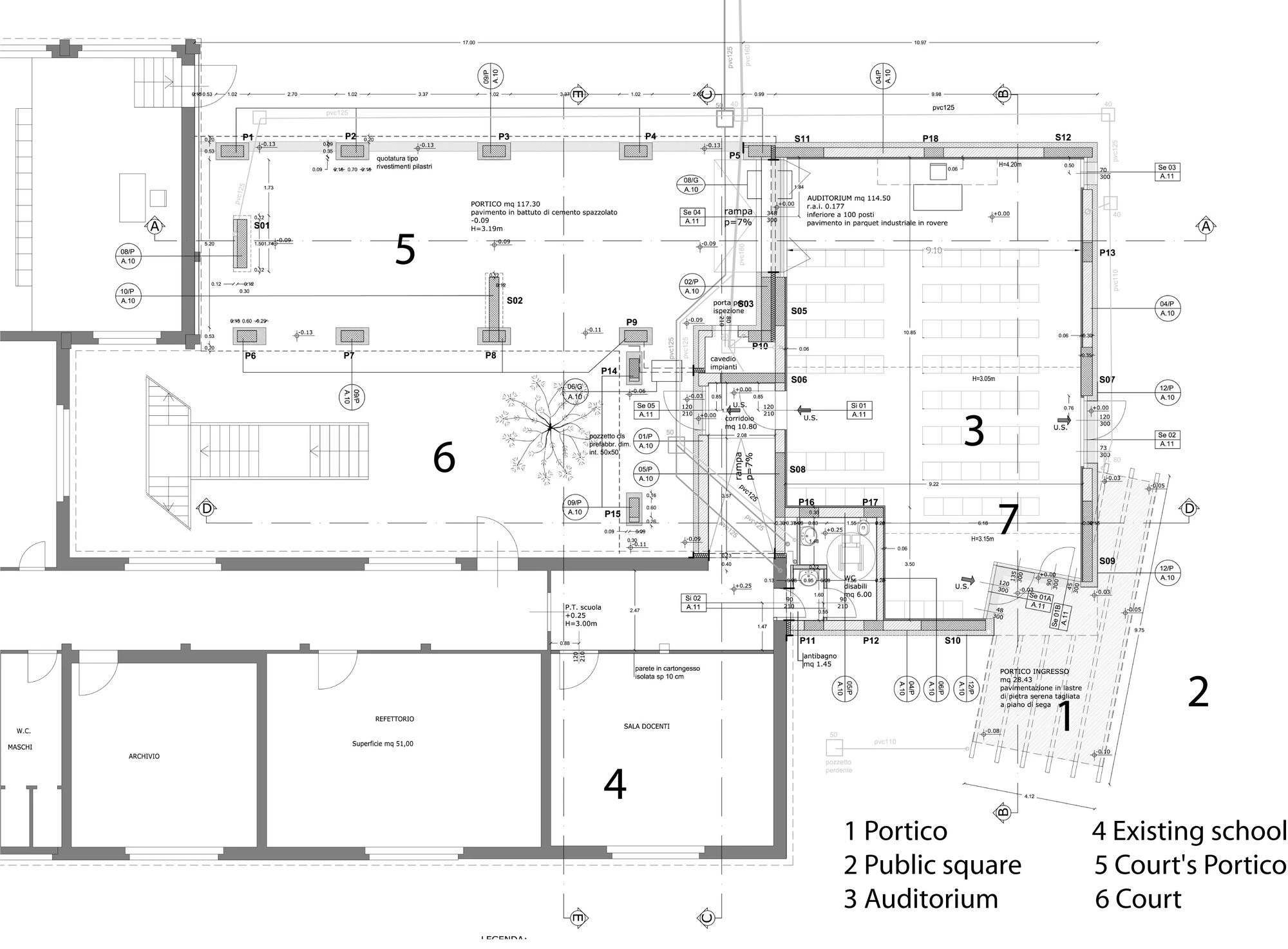 学校扩建与公共礼堂丨意大利丨STUDIOARTEC-21